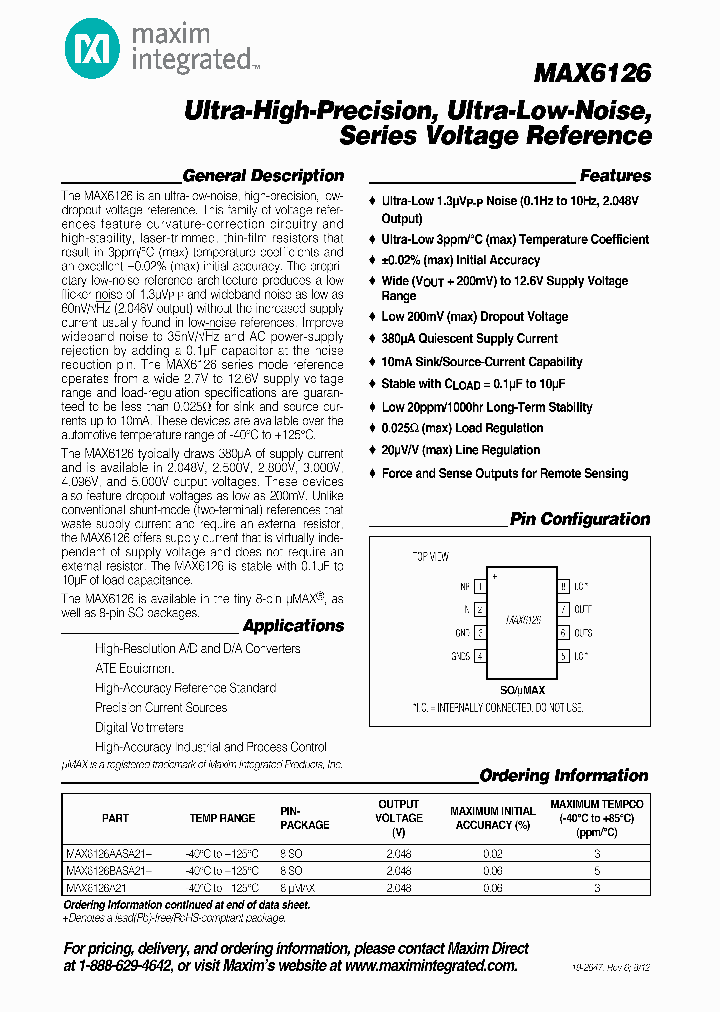 MAX1924XEEE_7637469.PDF Datasheet