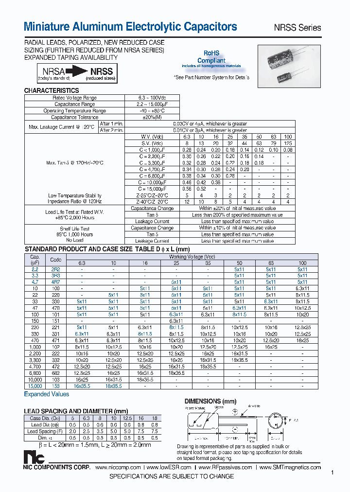 NRSS331M100V125X25F_7641159.PDF Datasheet