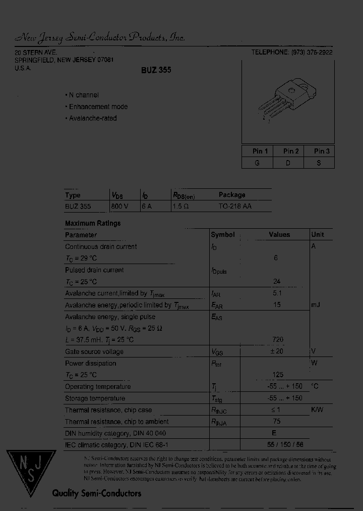 BUZ355_7642675.PDF Datasheet