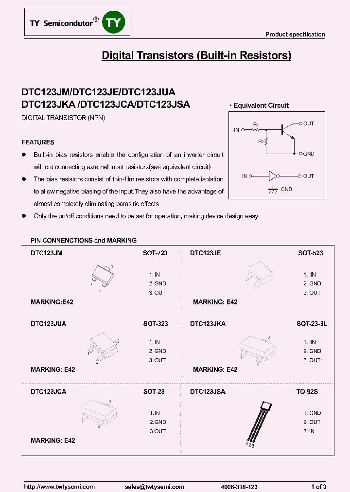 DTC123JM_7649669.PDF Datasheet