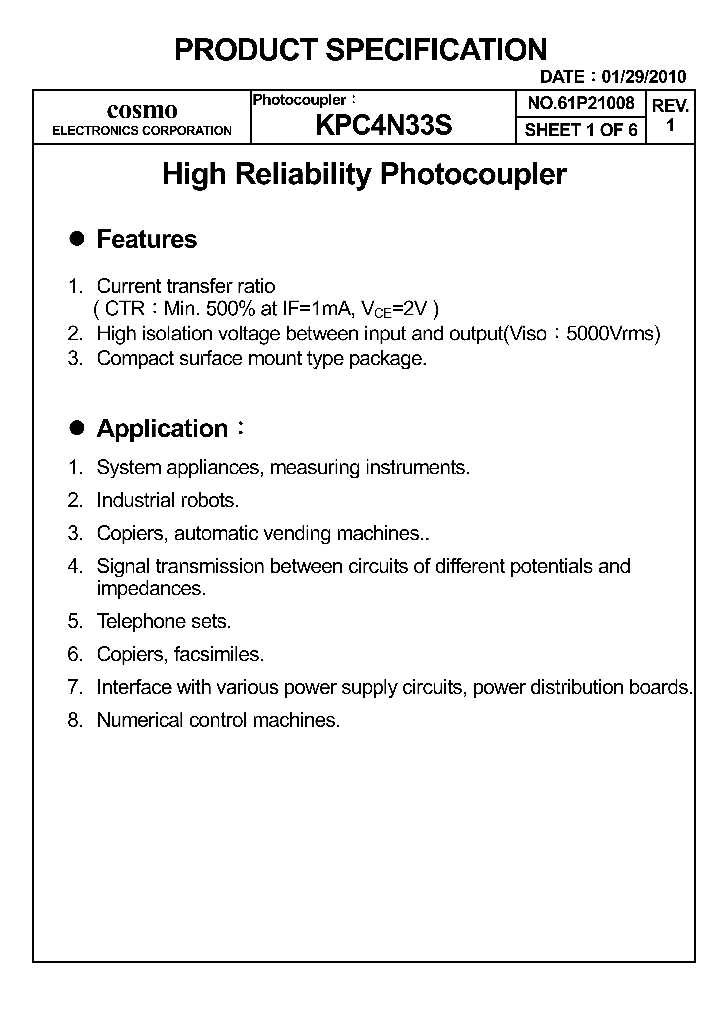 KPC4N33S_7653121.PDF Datasheet