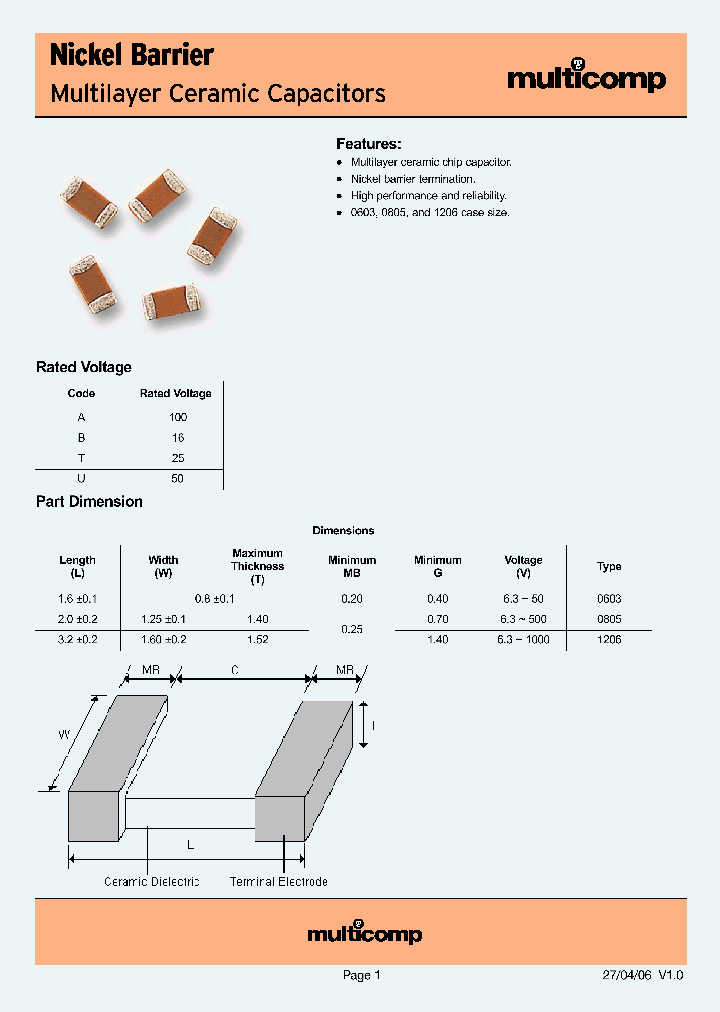 A0805C101JCT_7653322.PDF Datasheet