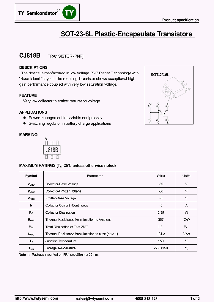 CJ818B_7659174.PDF Datasheet