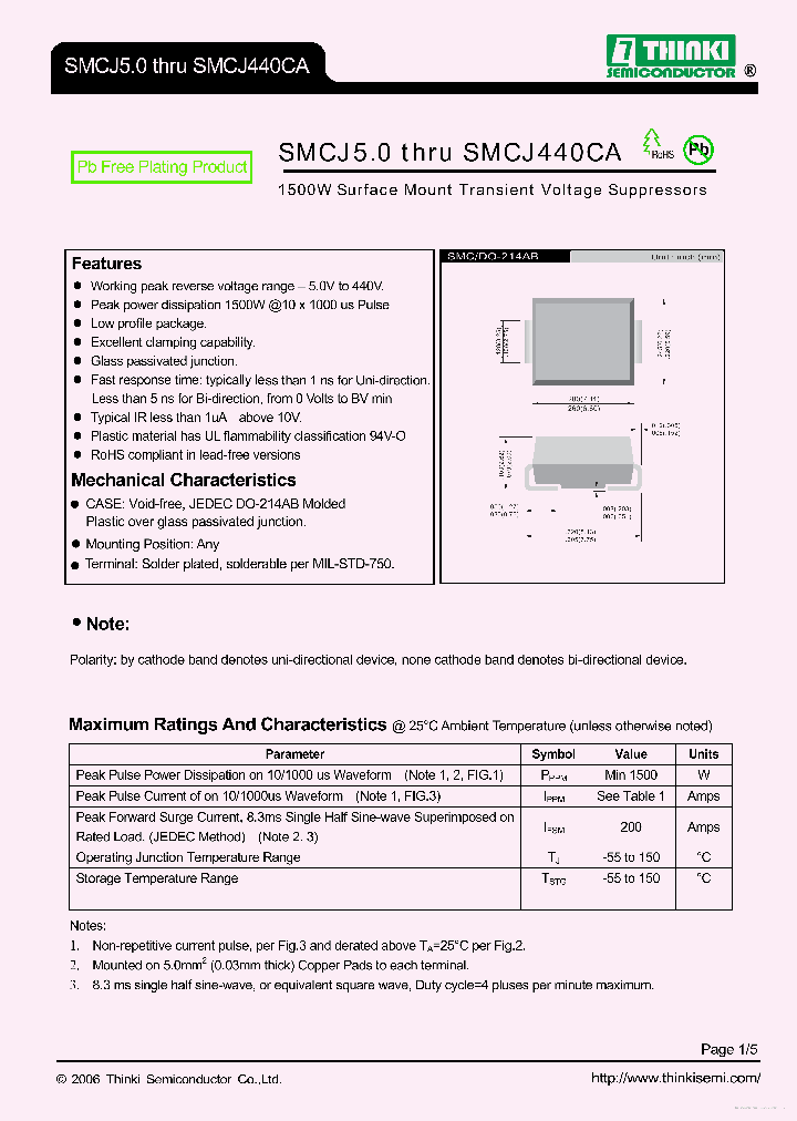 SMCJ26_7671521.PDF Datasheet