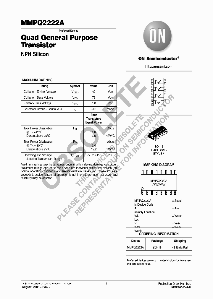 MMPQ2222A_7677630.PDF Datasheet