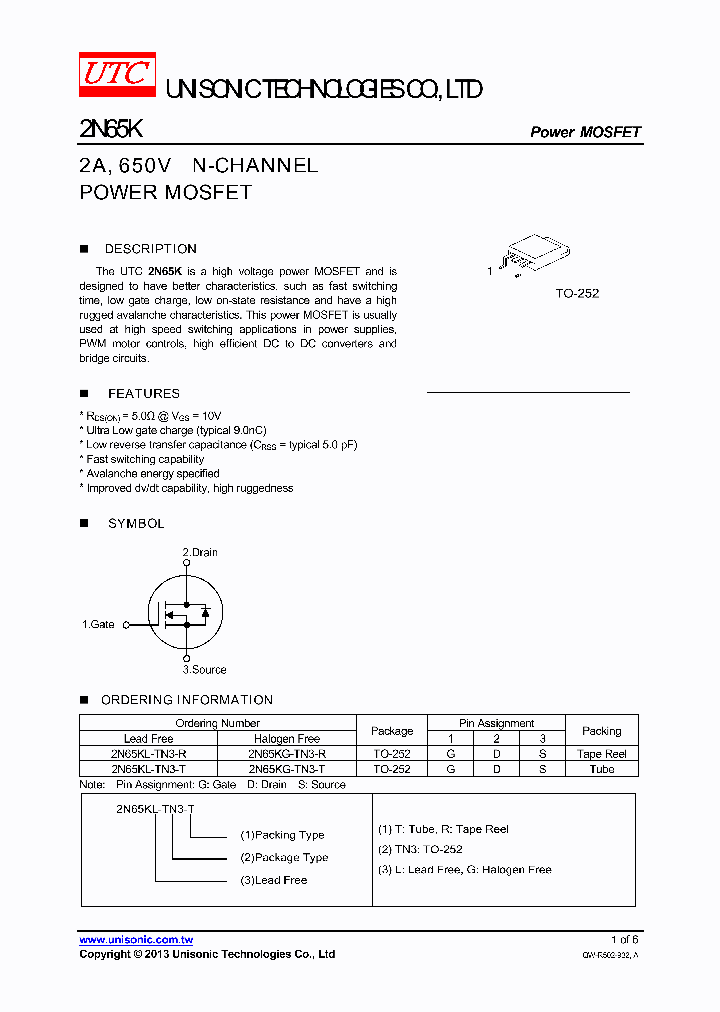 2N65K_7678272.PDF Datasheet