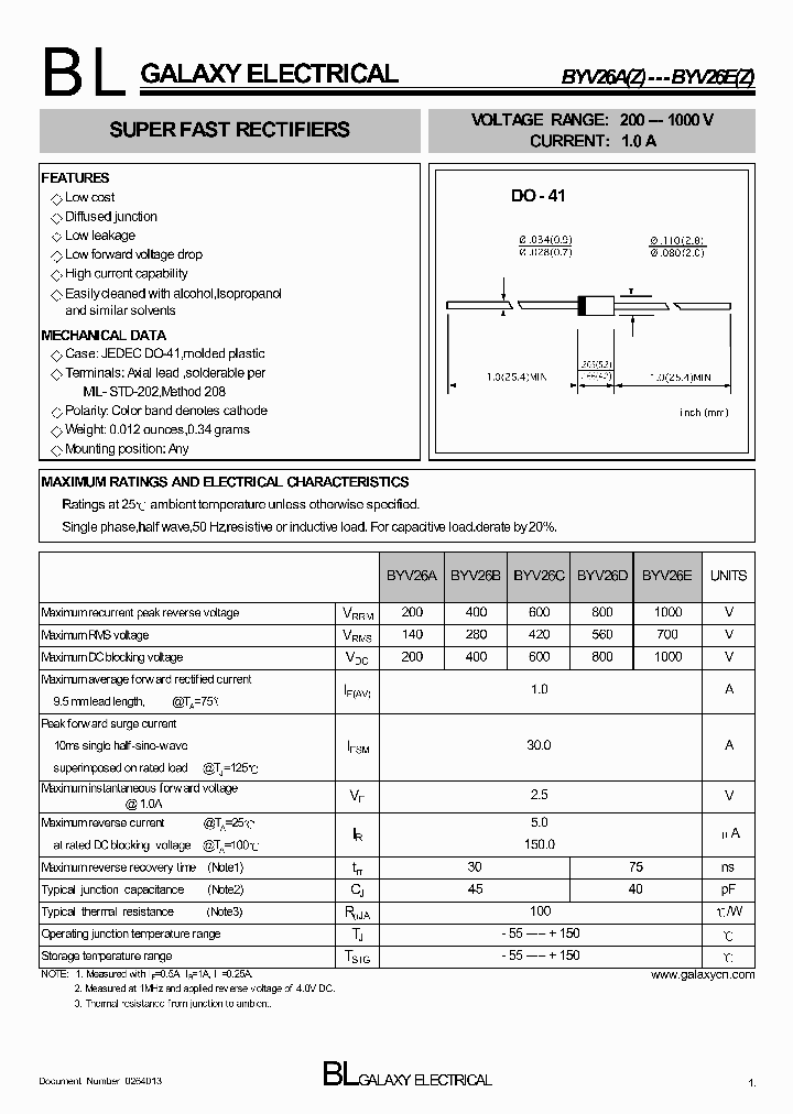 BYV26D_7681632.PDF Datasheet