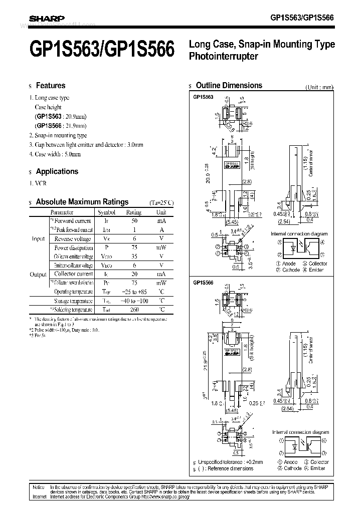 GP1S566_7682720.PDF Datasheet