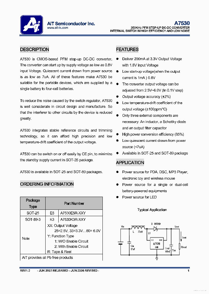 A7530_7687741.PDF Datasheet