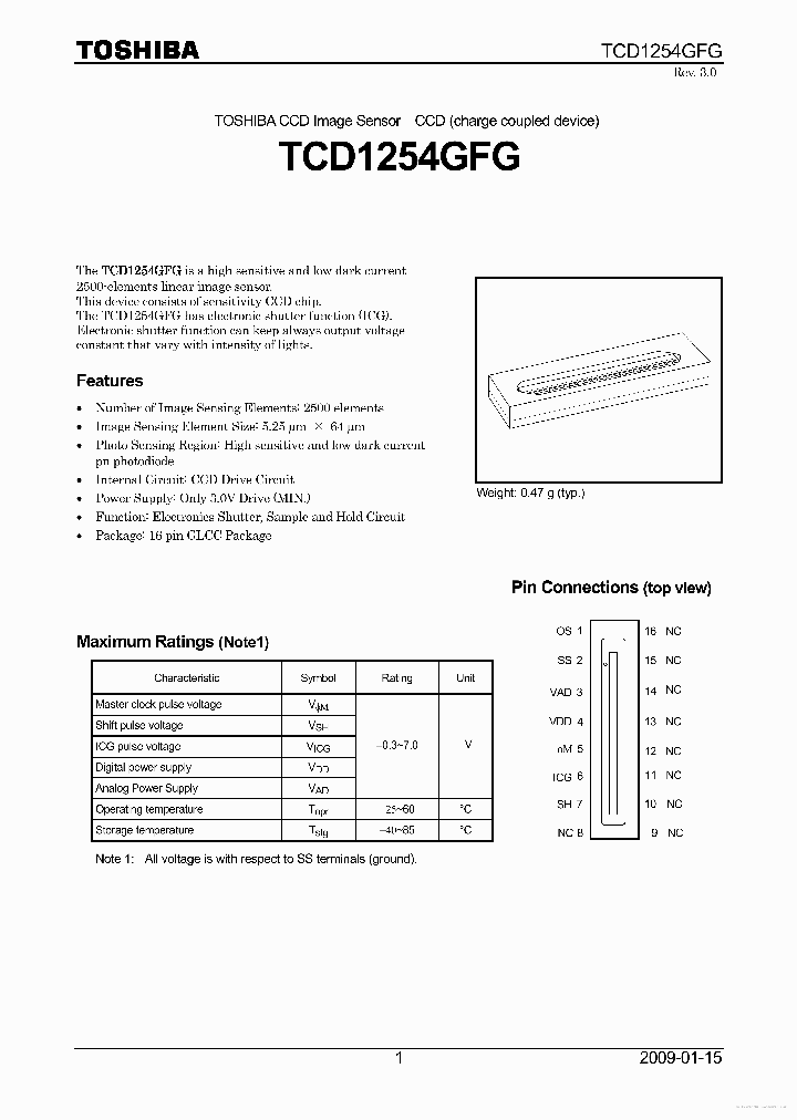 TCD1254GFG_7693128.PDF Datasheet