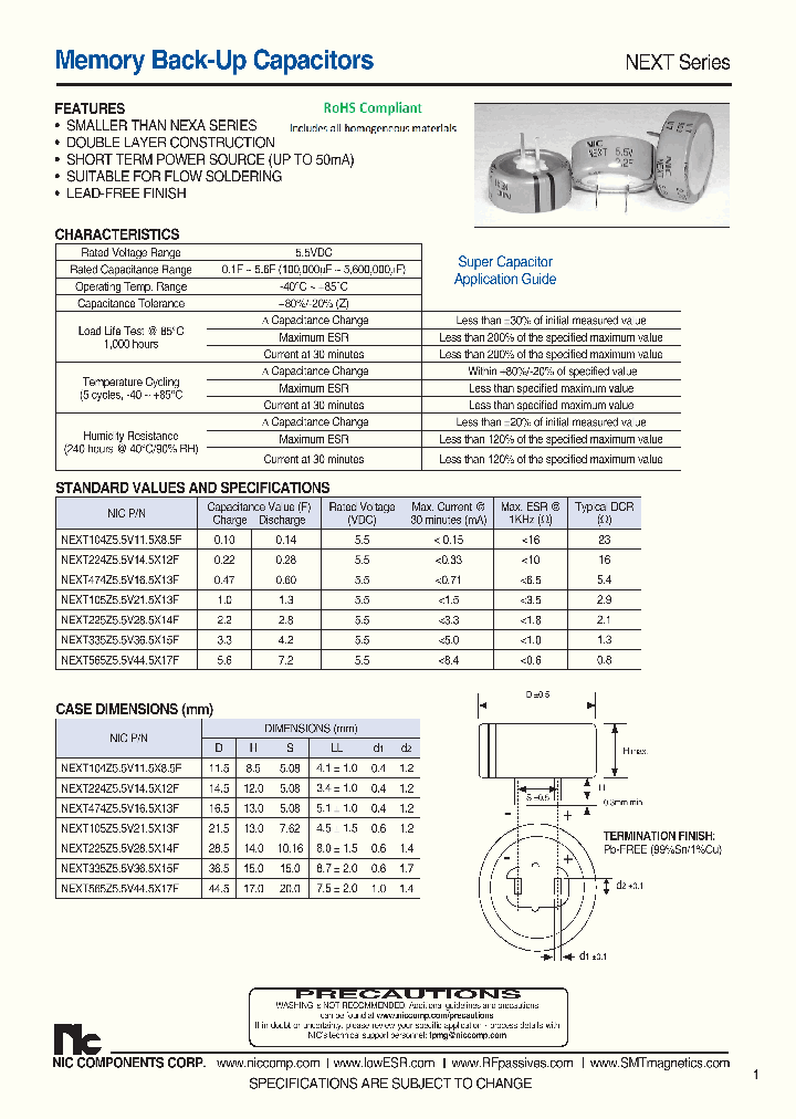 NEXT565Z55V445X17F_7694376.PDF Datasheet