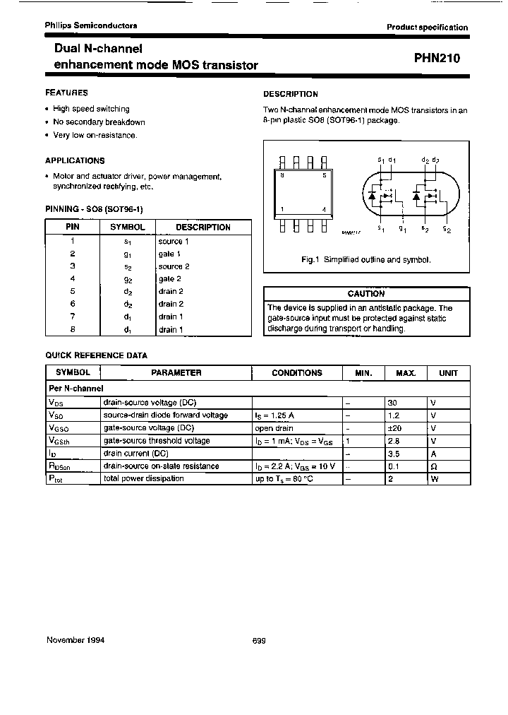 PHN210-TAPE-7_7699986.PDF Datasheet