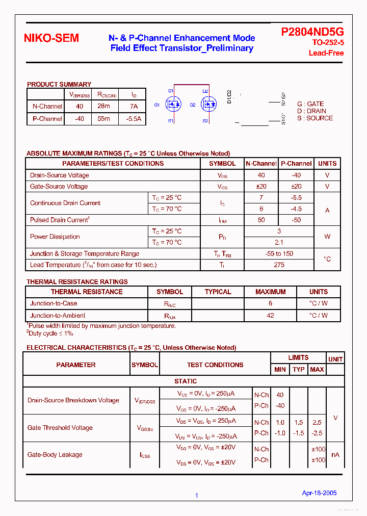 P2804ND5G_7700129.PDF Datasheet
