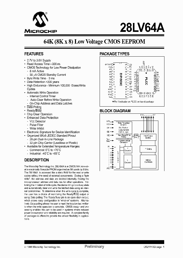 24LV64A-FT-30ISO_7706391.PDF Datasheet
