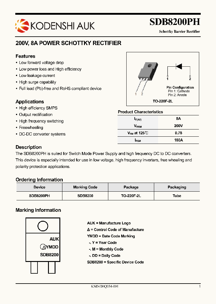 SDB8200PH_7707302.PDF Datasheet