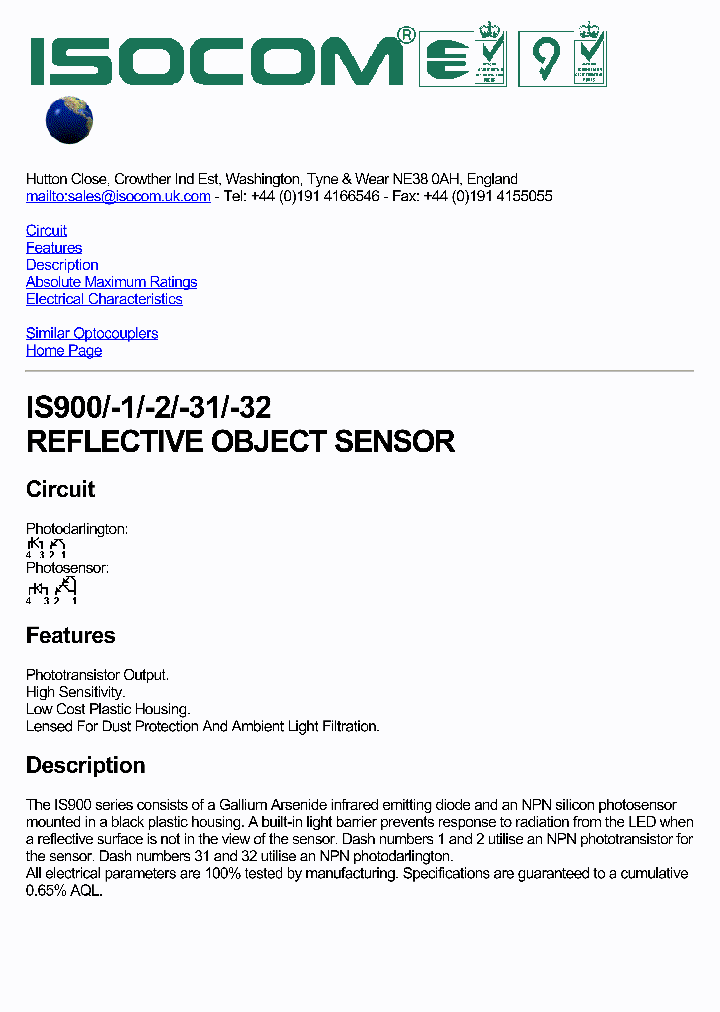 IS900-1_7707358.PDF Datasheet