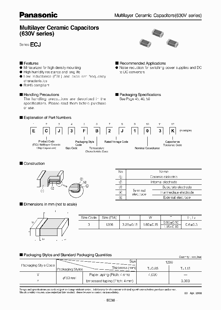 ECJ3VC2J221_7707868.PDF Datasheet