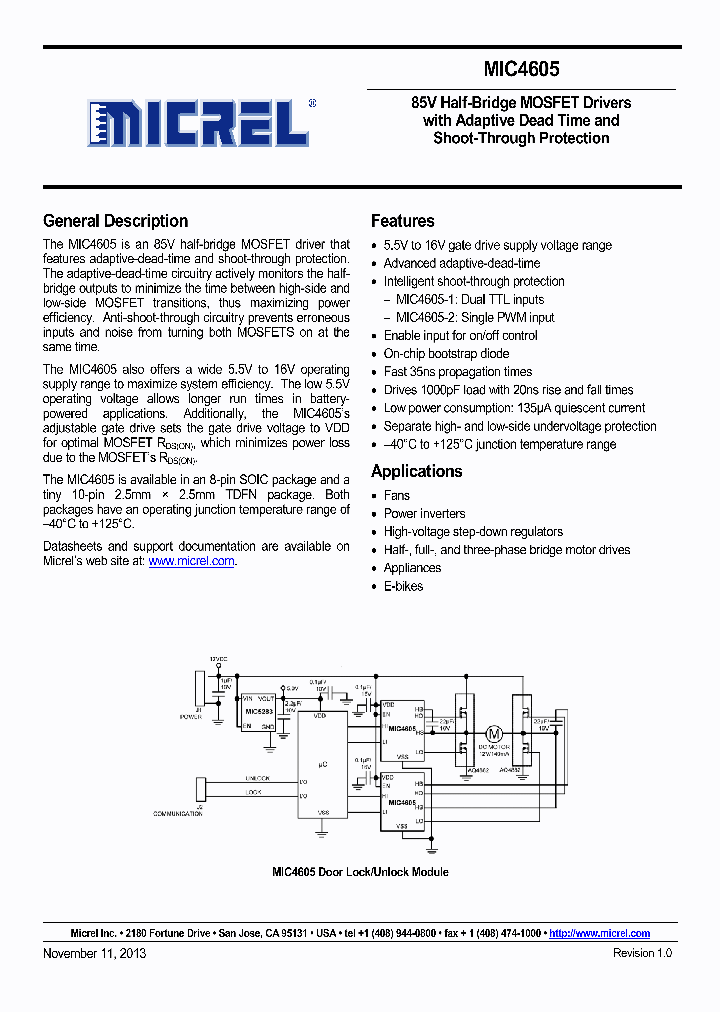 MIC4605-1YM_7707953.PDF Datasheet
