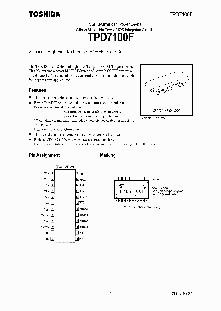 TPD7100F_7708873.PDF Datasheet