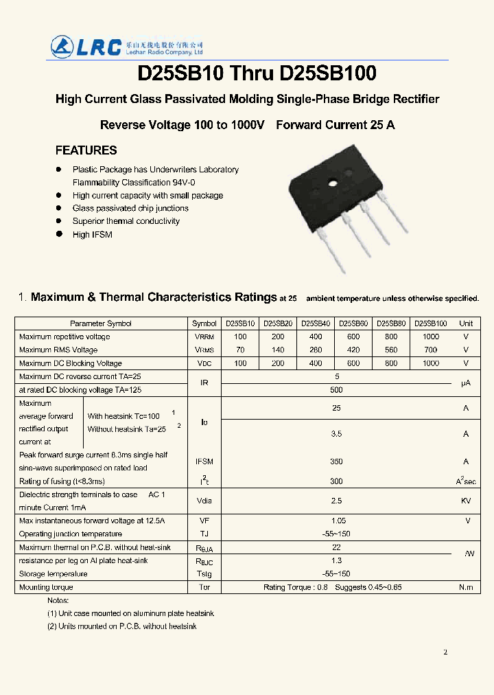 D25SB10_7713569.PDF Datasheet