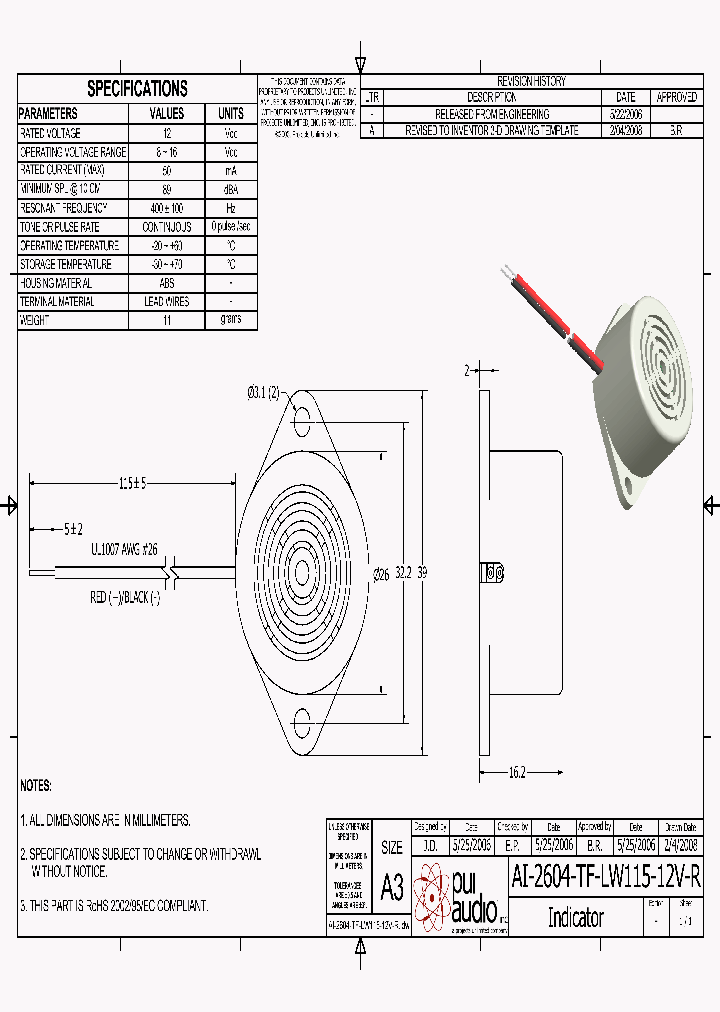 AI-2604-TF-LW115-12V-R_7716695.PDF Datasheet