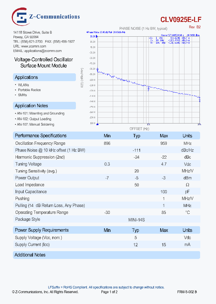 CLV0925E_7718253.PDF Datasheet