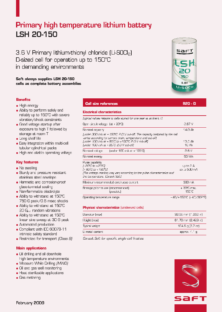 LSH20-150_7720787.PDF Datasheet