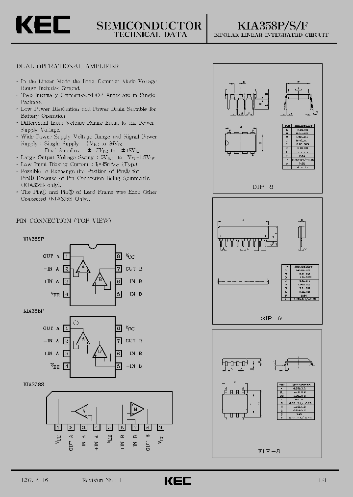 KIA358F_7730118.PDF Datasheet