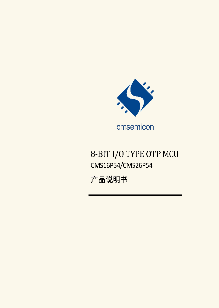 CMS26P54_7730043.PDF Datasheet
