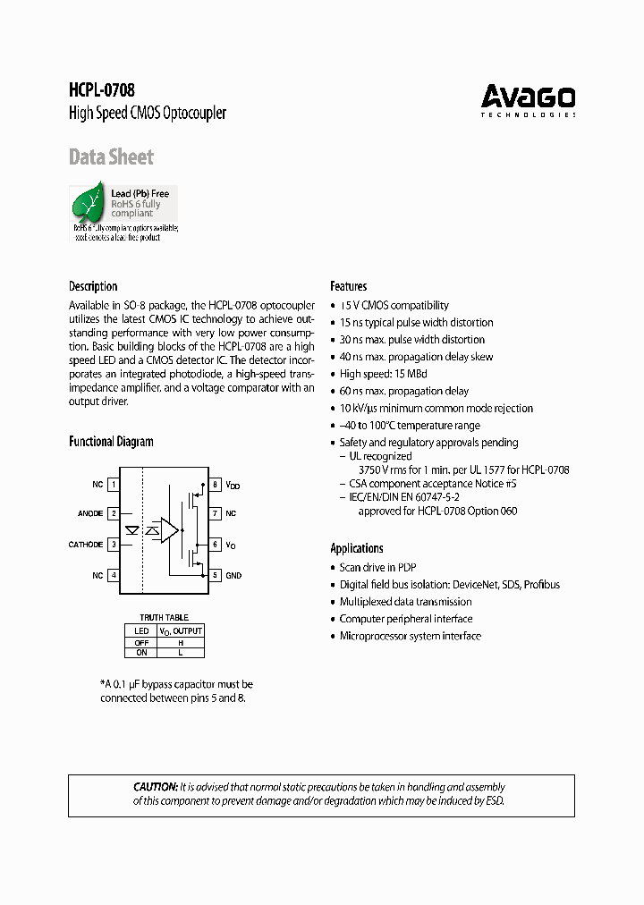 HCPL-0708-560E_7732394.PDF Datasheet