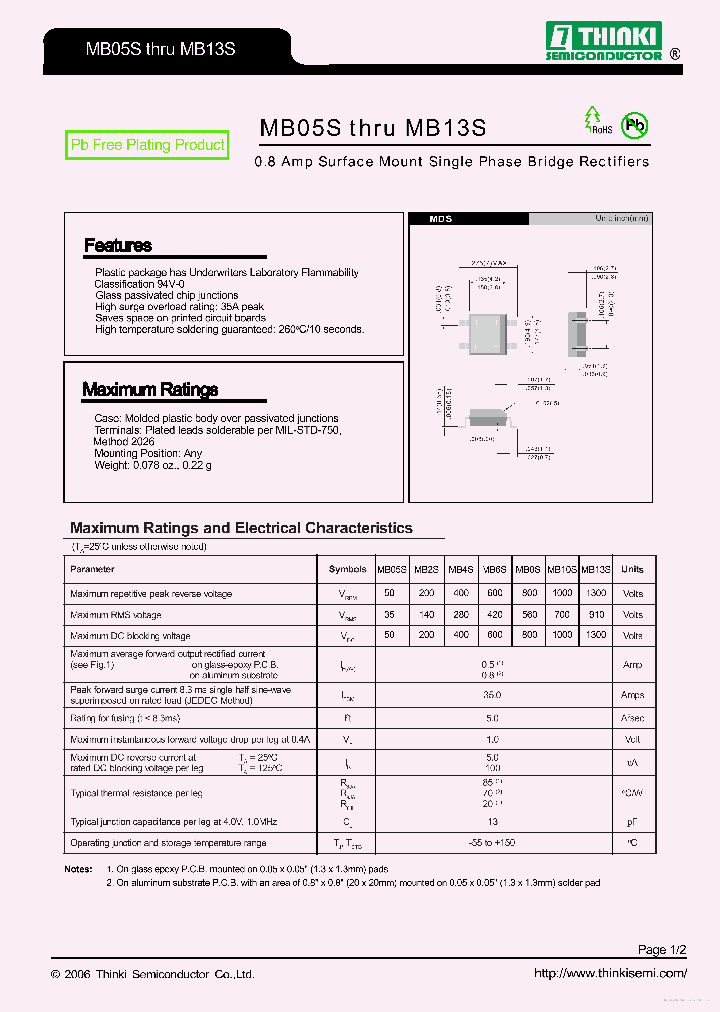 MB13S_7734406.PDF Datasheet