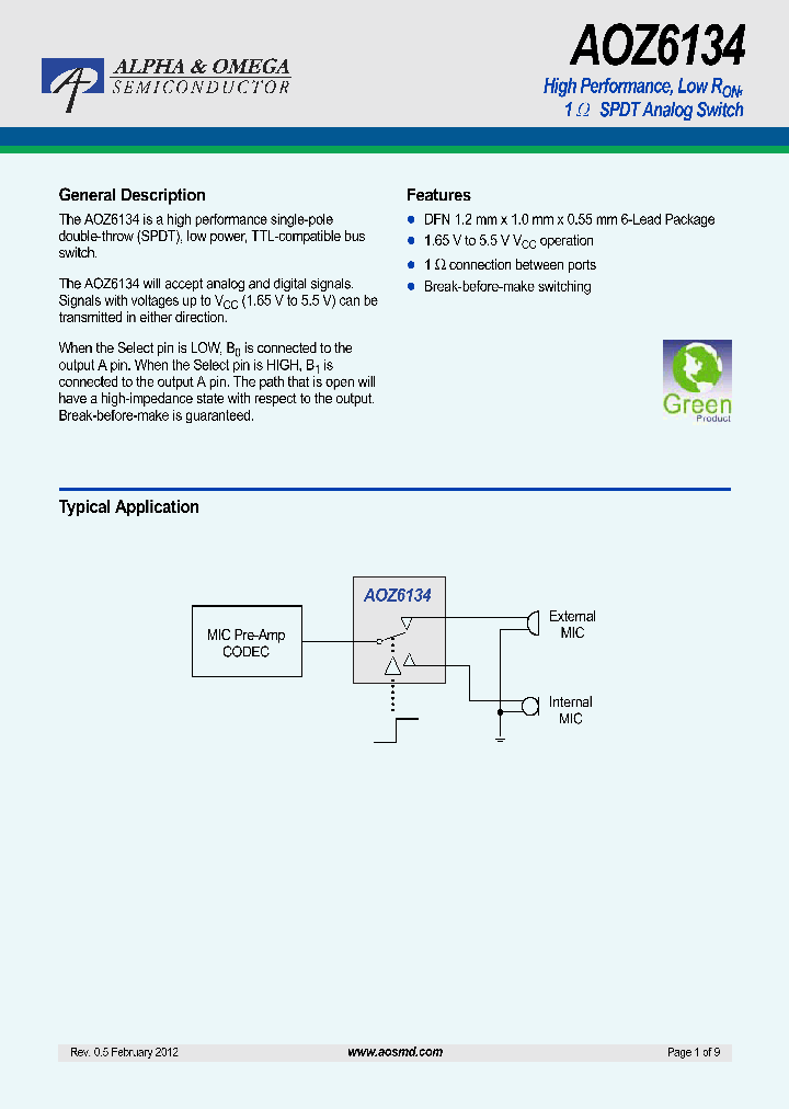 AOZ6134DI_7736581.PDF Datasheet