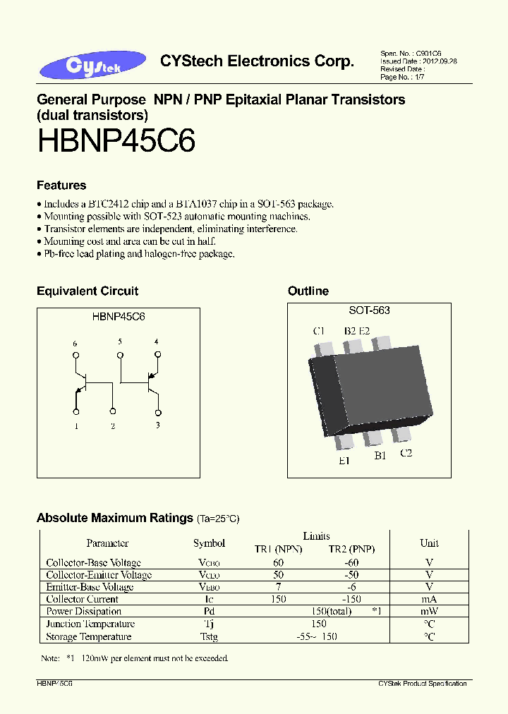 HBNP45C6_7740172.PDF Datasheet