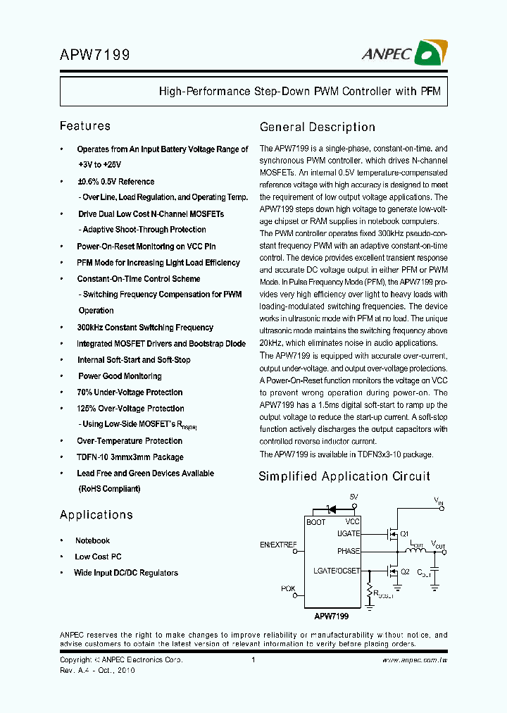 APW7199_7743087.PDF Datasheet