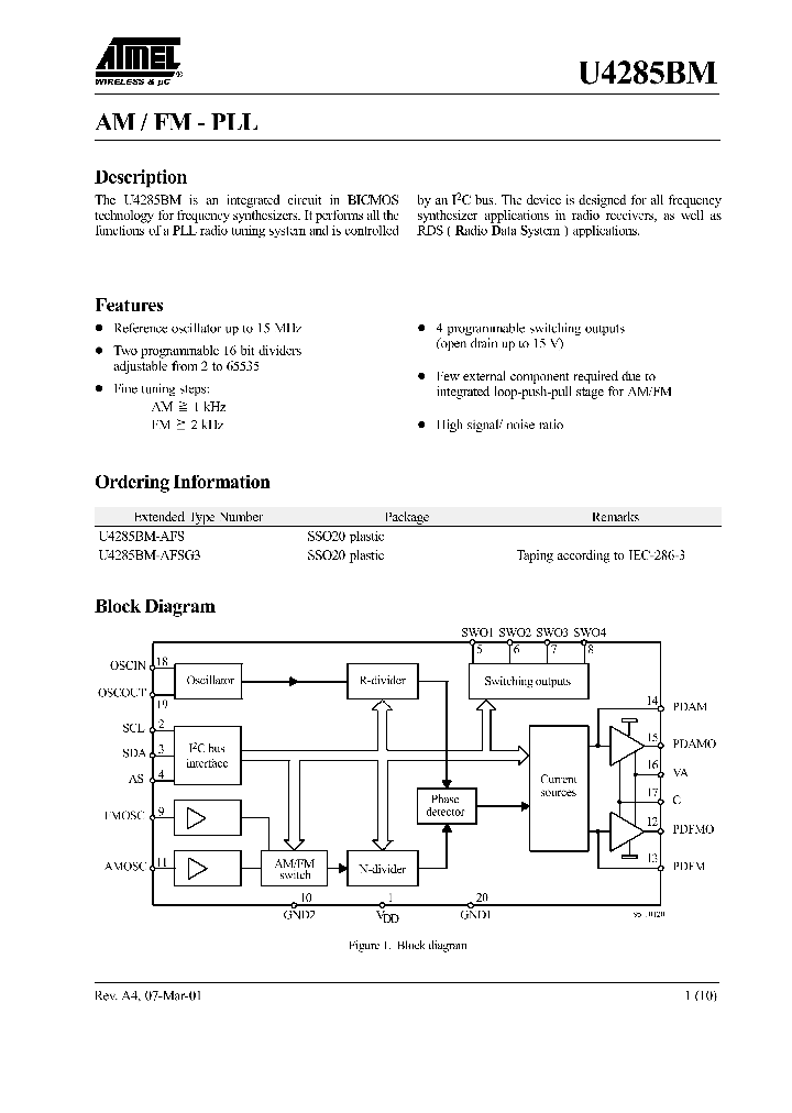 U4285BM-AFS_7744566.PDF Datasheet