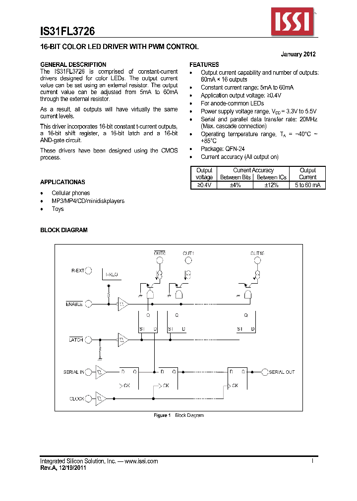 IS31FL3726_7744904.PDF Datasheet