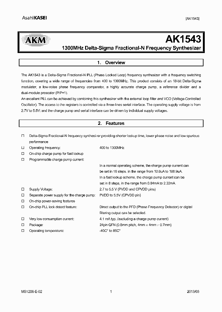 AK1543_7747737.PDF Datasheet