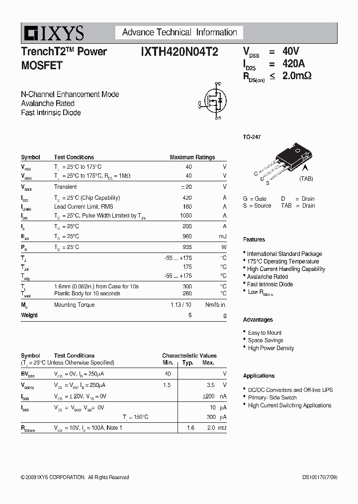 IXTH300N04T2_7748462.PDF Datasheet