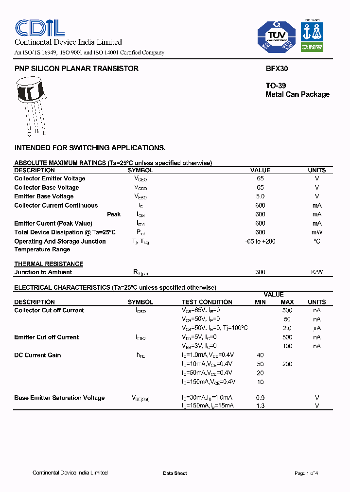 BFX30_7755044.PDF Datasheet