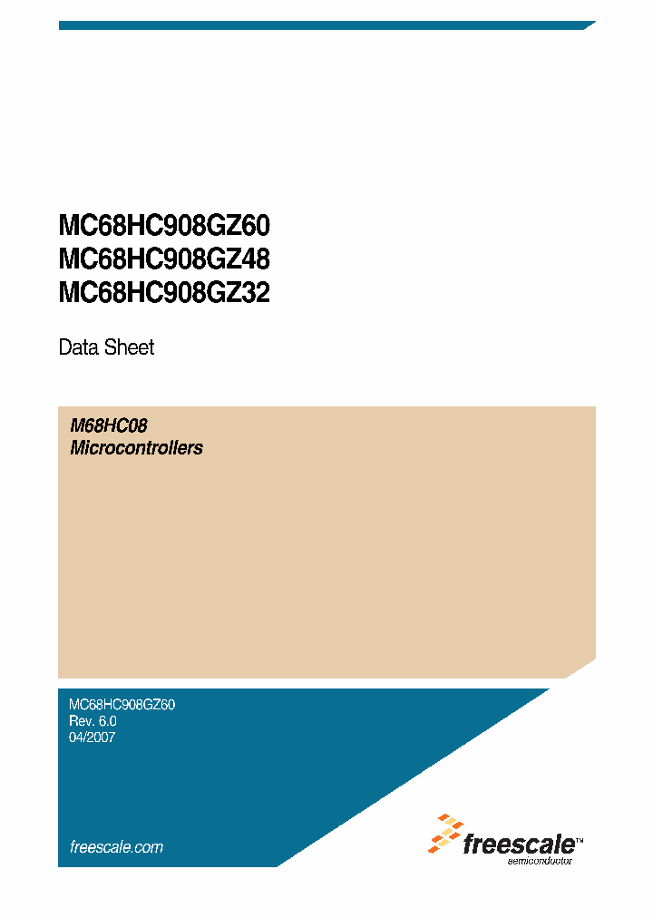 MC908GZ60CFUE_7754430.PDF Datasheet
