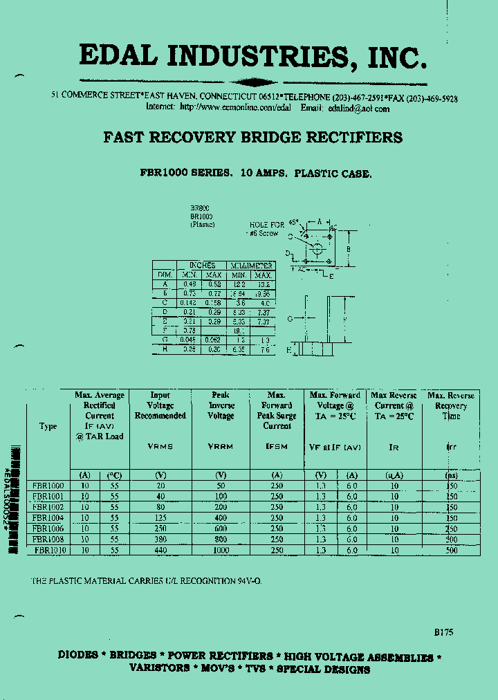 FBR1006_7745869.PDF Datasheet