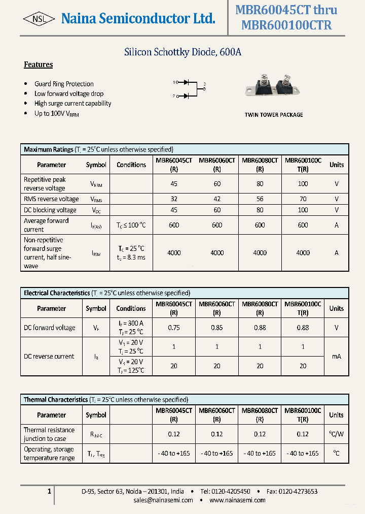 MBR60080CTR_7743775.PDF Datasheet