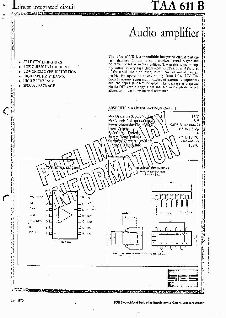 TAA611B_7743504.PDF Datasheet