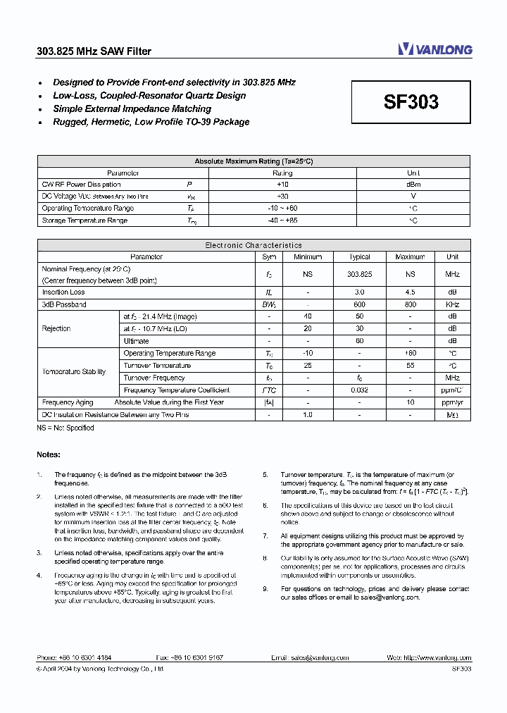 SF303_7776120.PDF Datasheet