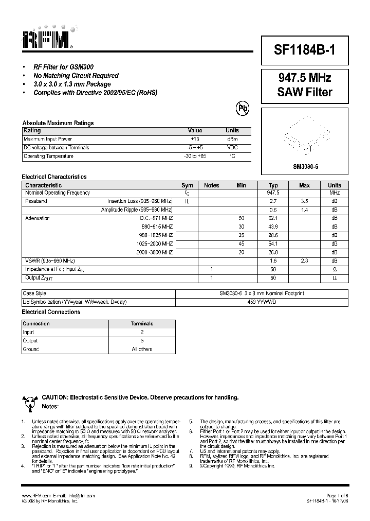 SF1184B-1_7778445.PDF Datasheet