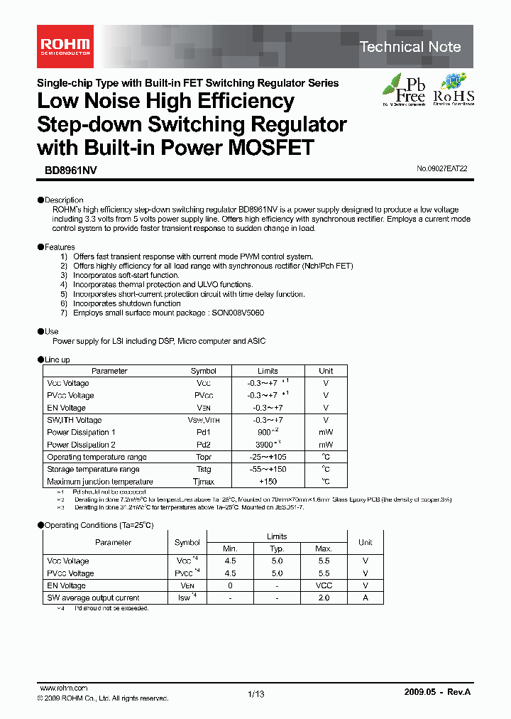 BD8961NV_7809021.PDF Datasheet