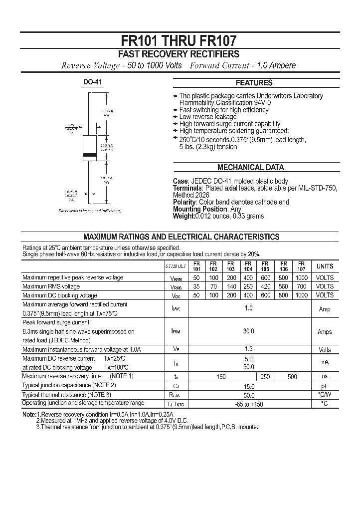 FR106-T_7805268.PDF Datasheet