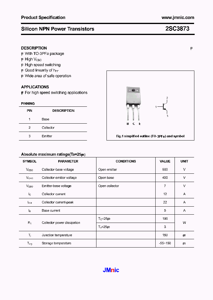 2SC3873_7822353.PDF Datasheet