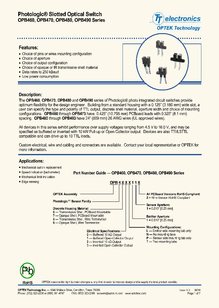 OPB470_7822990.PDF Datasheet