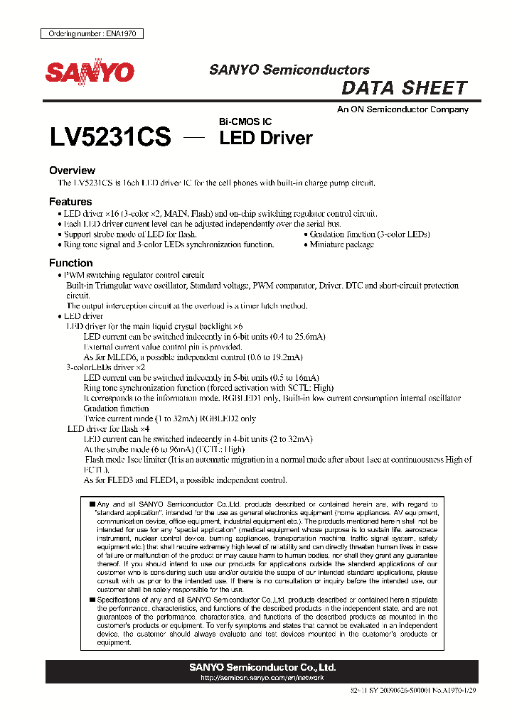 LV5231CS_7779627.PDF Datasheet